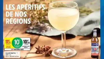 Intermarché Hyper Clair Pastis offre