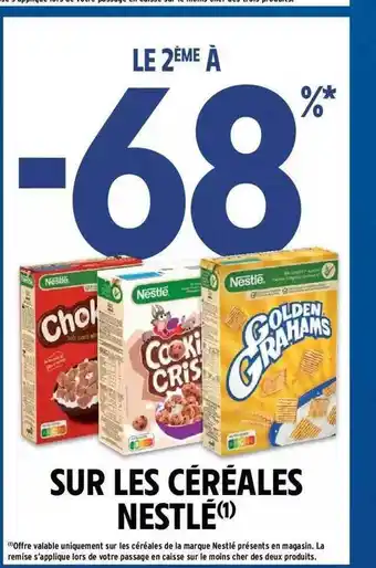 Intermarché Hyper Céréales Nestlé offre