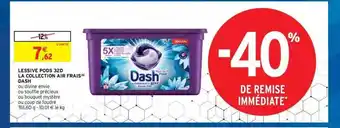 Intermarché Hyper Lessive Pods 32d La Collection Air Frais Dash offre