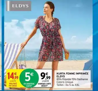 Kurta Femme Imprimée Eldys