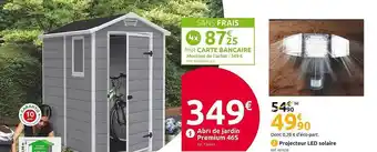 Mr Bricolage Projecteur Led Solaire offre