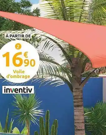 Mr Bricolage Voile D'ombrage Inventiv offre