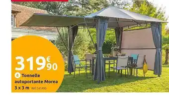 Tonnelle Autoportante Morea 3 X 3 M