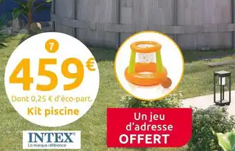 Mr Bricolage Intex kit piscine tubulaire ronde baltik offre