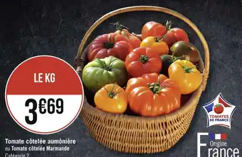 Tomate côtelée aumônière