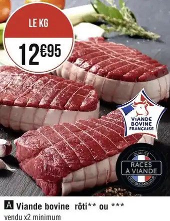 Géant Casino Viande bovine rôti offre
