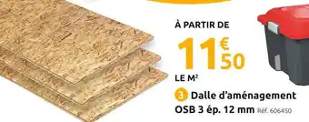 Mr Bricolage Dalle d’aménagement osb 3 offre