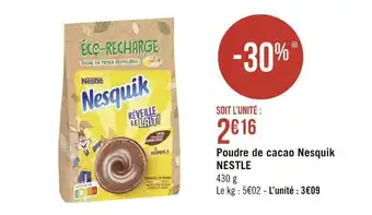 Nestle poudre de cacao nesquik