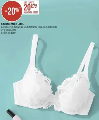 Géant Casino Sans complexe soutien-gorge elise offre