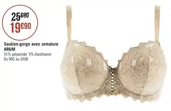 Géant Casino Sans complexe soutien-gorge avec armature arum offre