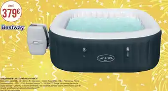 Géant Casino Bestway spa gonflable lay-z-spa® ibiza airjet™ offre