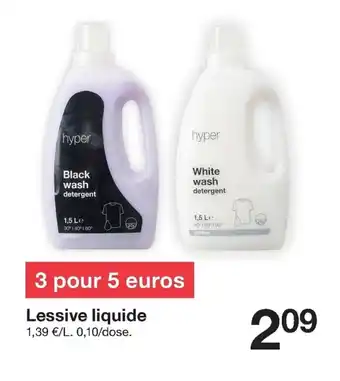 Zeeman Lessive liquide offre