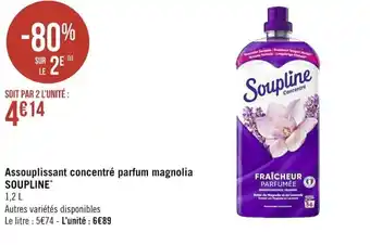 SOUPLINE assouplissant concentré parfum magnolia