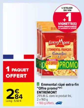 Emmental rape extra-fin "offre promo"
