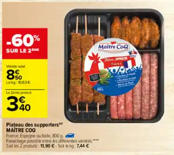 Carrefour Plateau des supporters offre