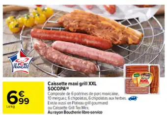 Caissette maxi grill