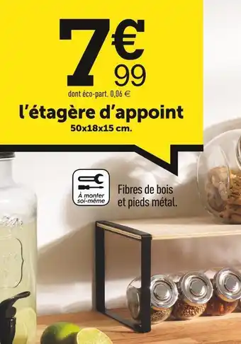 Centrakor L’étagère d’appoint offre