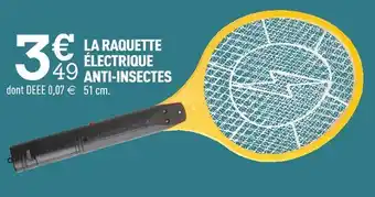 Centrakor La raquette électrique anti-insectes offre