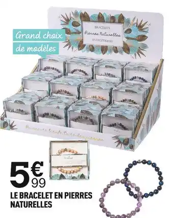 Centrakor Le bracelet en pierres naturelles offre