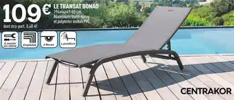 Centrakor Le transat bonao offre