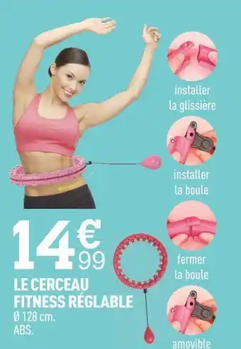 Centrakor Le cerceau fitness réglable offre
