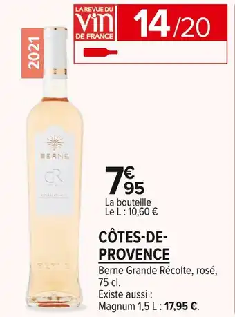 Carrefour Market Côtes-de-provence offre