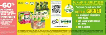 Carrefour Market Tourtel bon plan sur toutes les bières de la marque tourtel offre