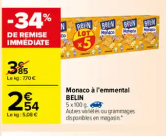 Monaco à l'emmental