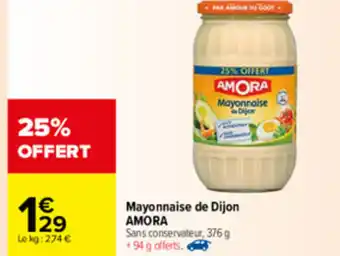Carrefour Mayonnaise de dijon offre