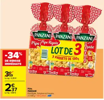 Carrefour Pâte offre
