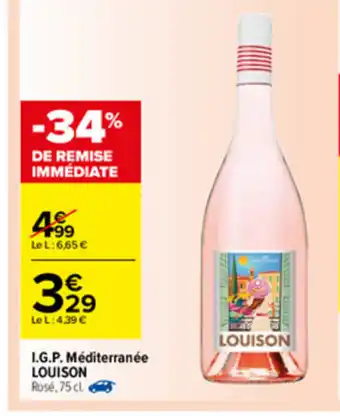 Carrefour I.G.P. méditerranée offre