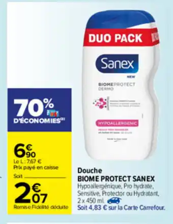 Carrefour Douche offre