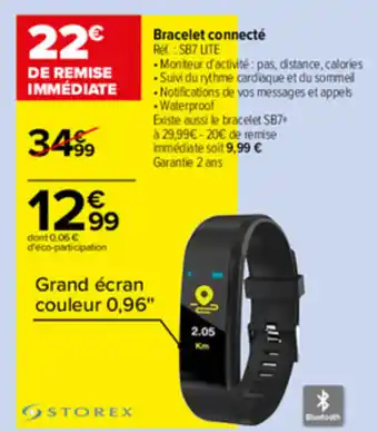 Carrefour Bracelet connecté offre