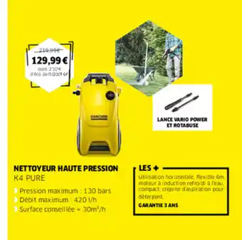 Carrefour Nettoyeur haute pression offre