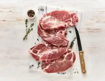 Côtes de porc échine surgelées