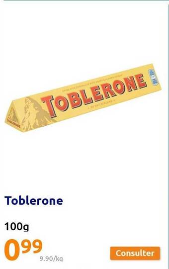 Action Toblerone offre