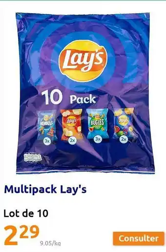 Action Multipack Lay's offre