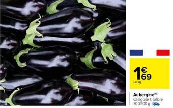 Carrefour Aubergine offre