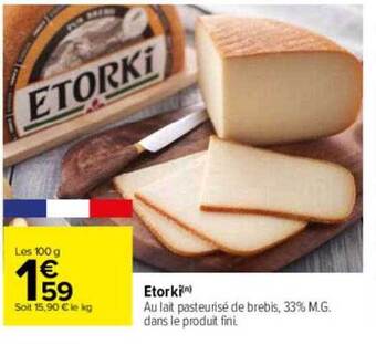 Carrefour Etorki offre