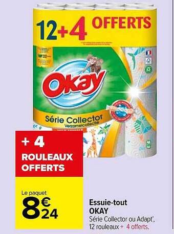 Carrefour Market Essuie-tout Okay offre