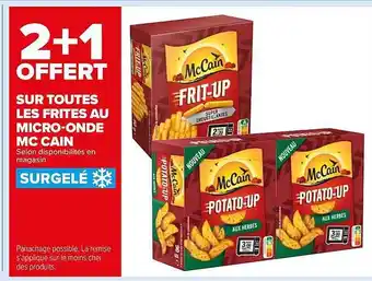 Carrefour Market Frites Au Micro-onde Mc Cain offre
