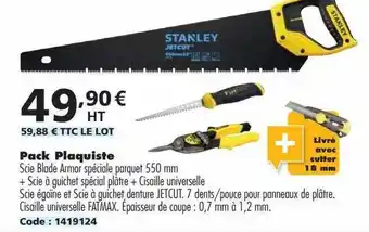 Pack Plaquiste Stanley