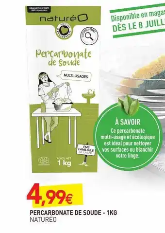 naturéO Percarbonate De Soude - 1 Kg Naturéo offre