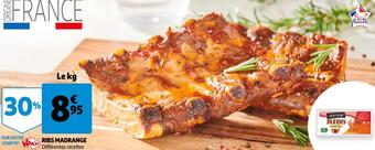 Auchan Madrange ribs offre