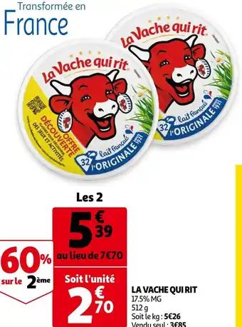 Auchan La vache qui rit la vache qui rit offre