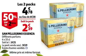 Auchan San pellegrino san pellegrino essenza offre