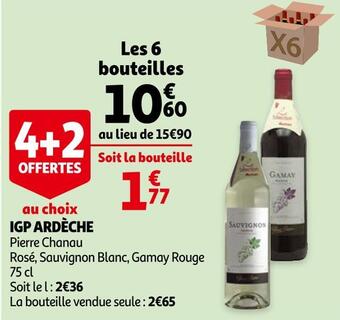 Auchan Pierre chanau igp ardèche offre