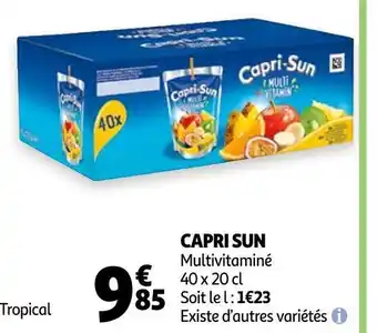 Auchan Capri sun capri sun offre
