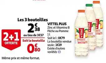 Auchan Vittel plus vittel plus offre