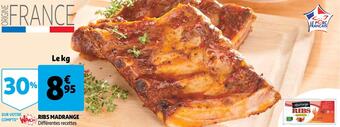 Auchan Madrange ribs offre